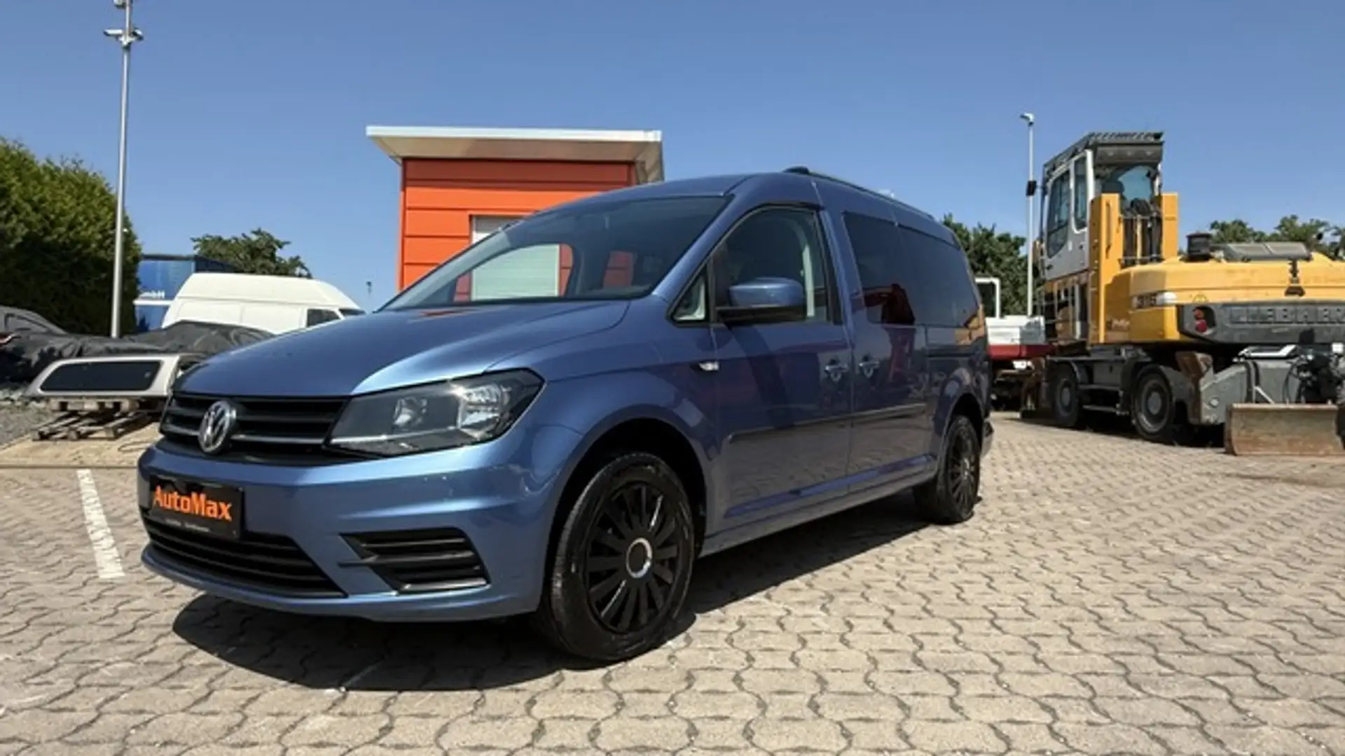 Volkswagen Caddy Maxi 7 Sitzer Rfk Klima Tempomat Blau - 1
