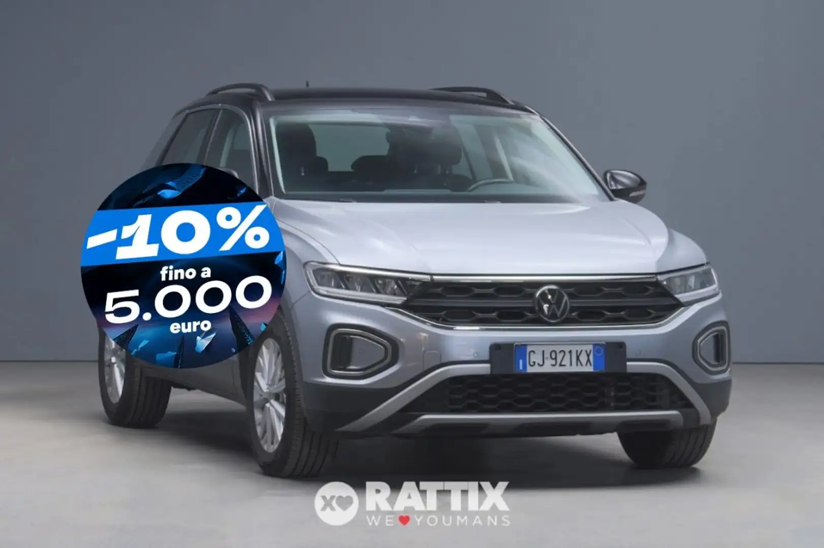 Volkswagen T-Roc 1.0 TSI 110CV Style Gris - 1