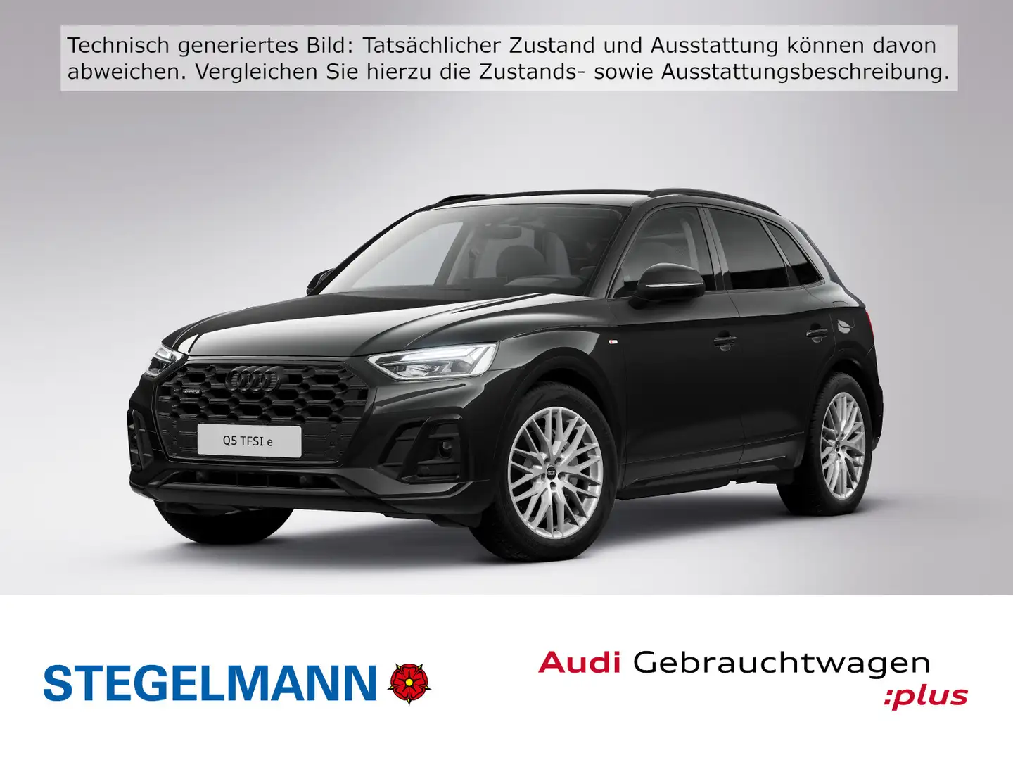 Audi Q5 50 TFSIe qu. S-tronic S-Line *LED*Navi*20 Zol Schwarz - 1
