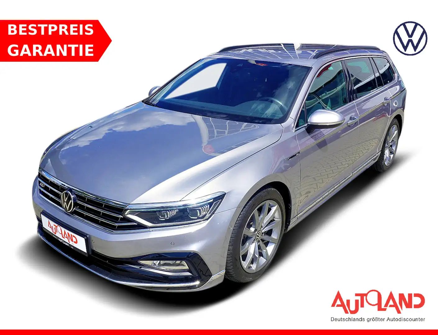 Volkswagen Passat Variant 2.0 TSI DSG 2xR-Line LED ACC Navi Silber - 1