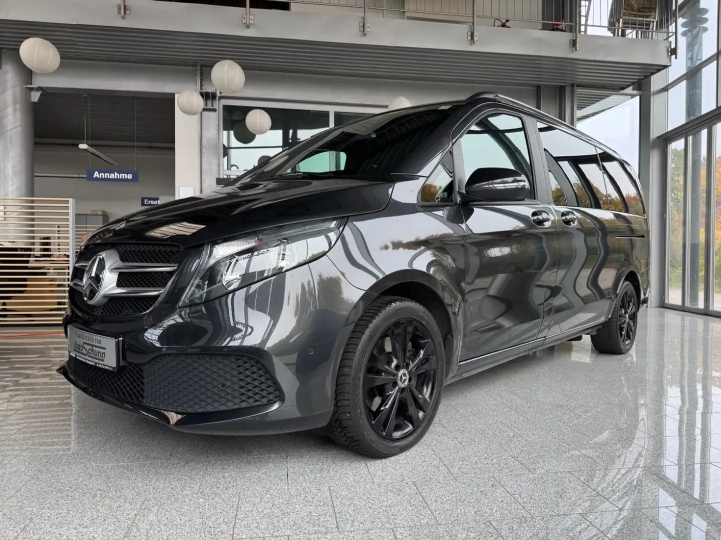 Mercedes-Benz V 250 d Pano+AIRMATIC+AHK 2,5t+Spur+Totwinkel Gris - 1