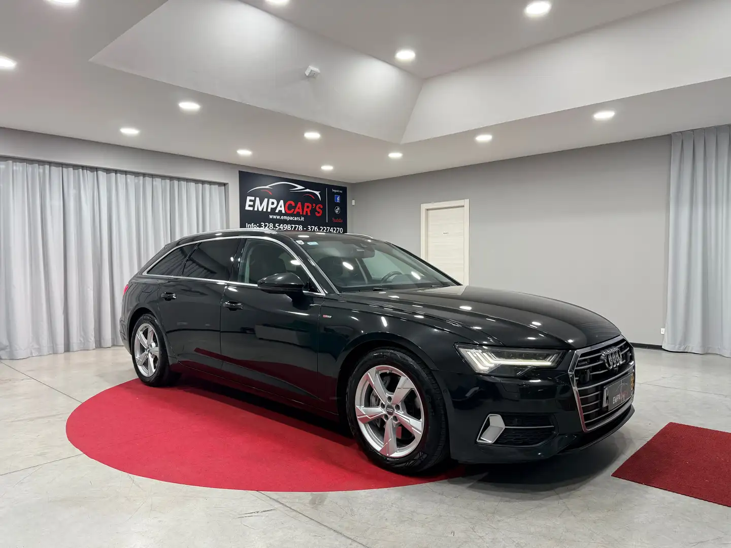 Audi A6 A6 Avant50 3.0 tdi Sline Quattro Sport IVA ESPOSTA Noir - 1