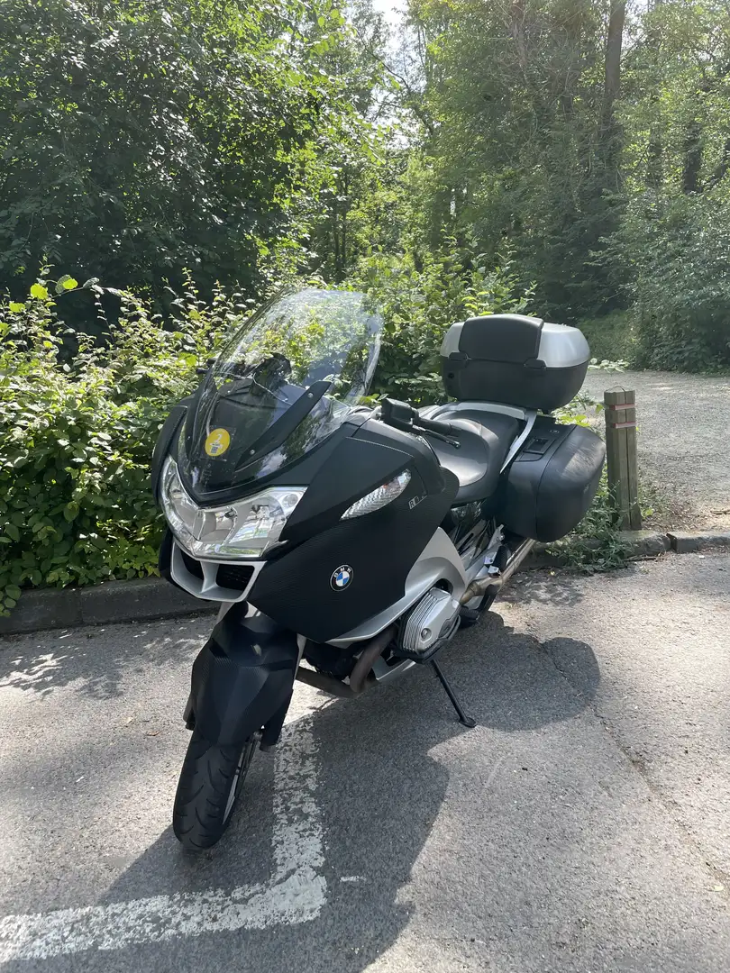 BMW R 1200 RT black carbon wrap Noir - 2