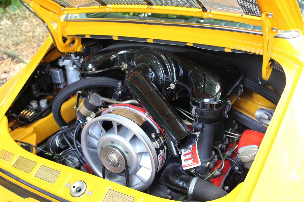Porsche 911 S 1969 Signalgelb, foto 5
