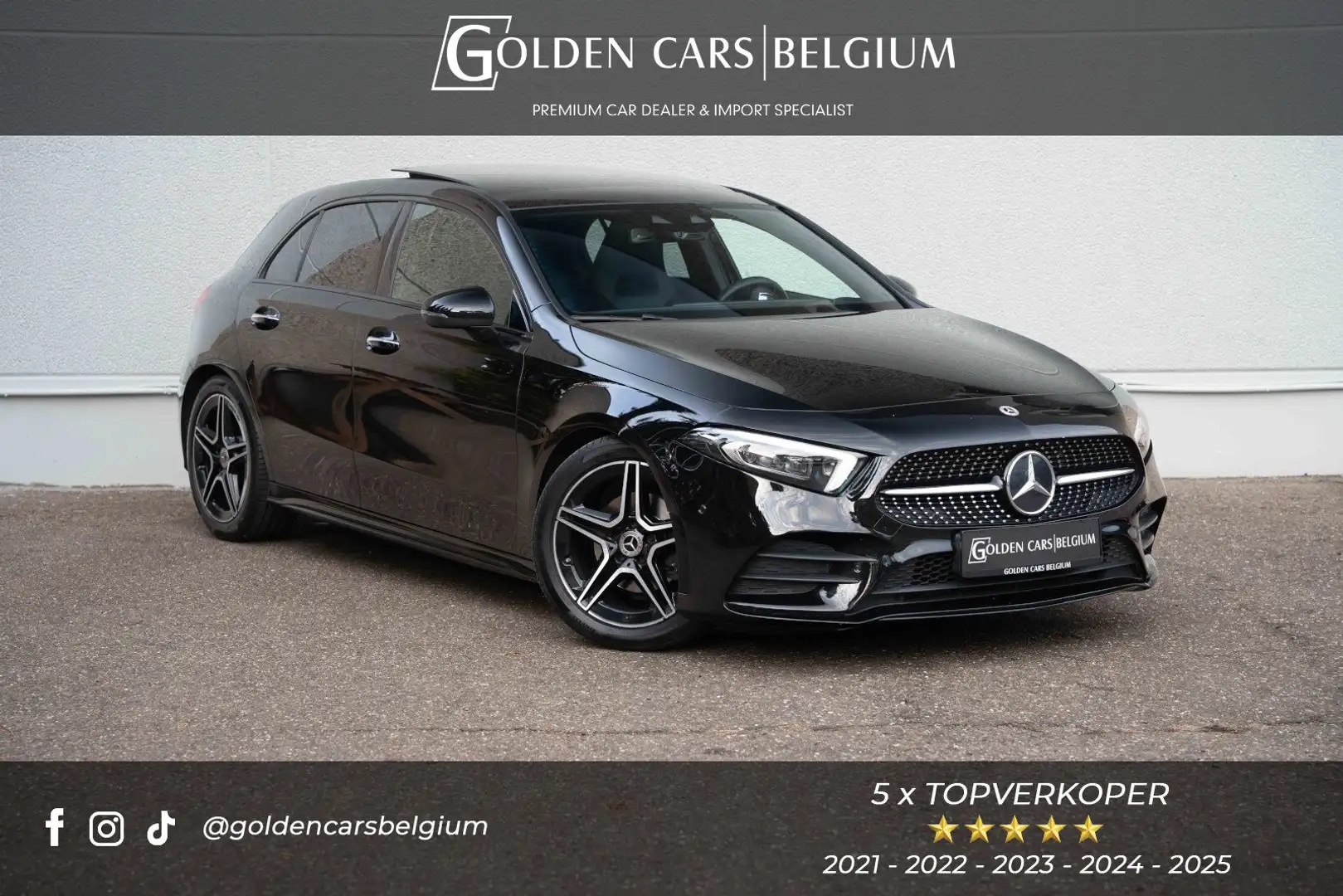 Mercedes-Benz A 180 AMG MULTIBEAM/PANO/MEMORY/CARPLAY/AMBIENTE/KEYLESS Negro - 1