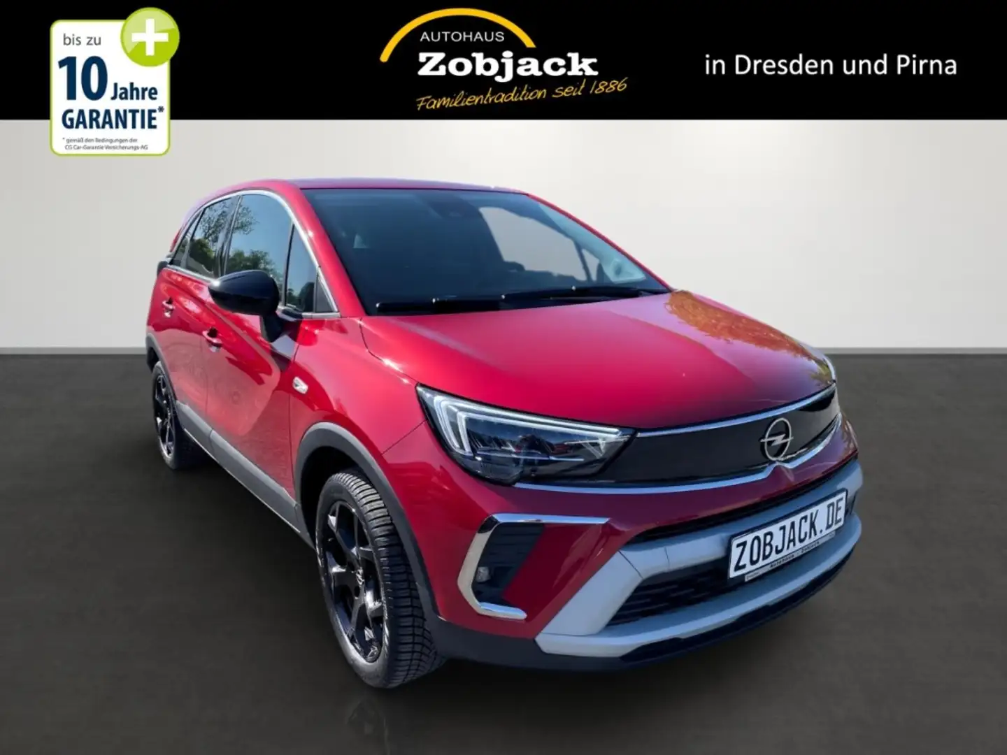 Opel Crossland Elegance Parkpilot, Kamera, Navigation Rood - 1