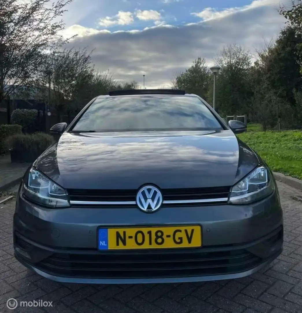 Volkswagen Golf 7.5 1.6 TDI Highline Pano Carplay Leer Gris - 2