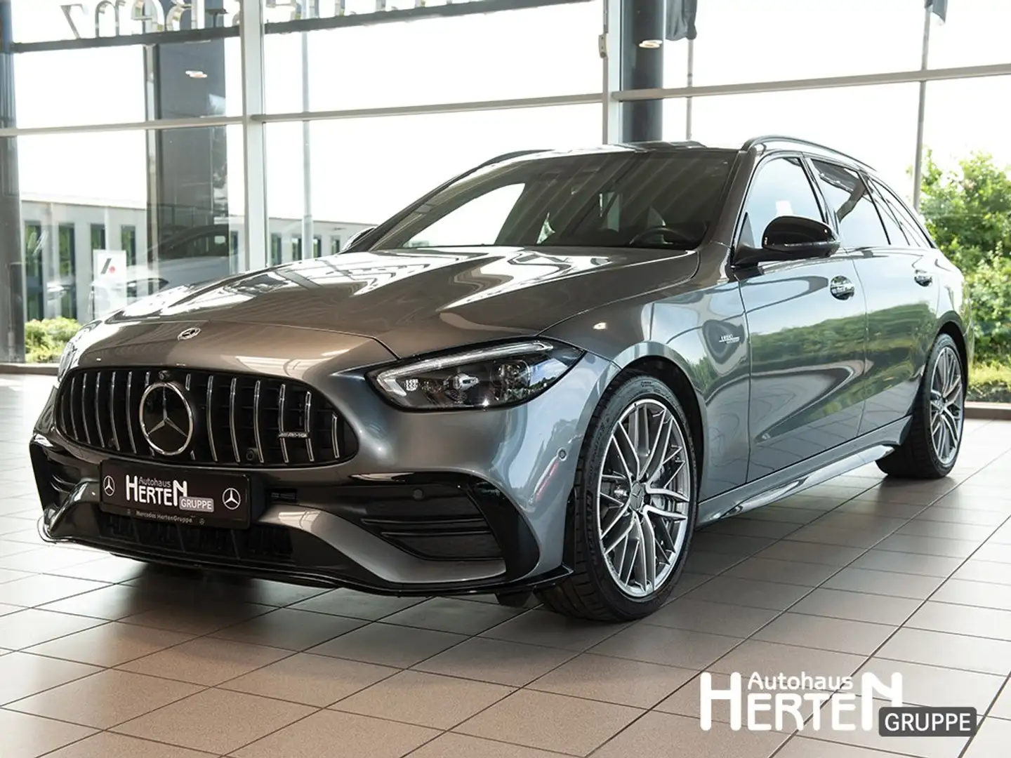 Mercedes-Benz C 43 AMG AMG C 43 T 4M+PANO+NIGHT+DIGITAL-L.+360°+AHK+SHZ Grigio - 1