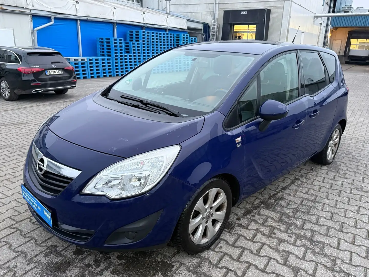 Opel Meriva B 150 Jahre Opel 1 Jahr Garantie Blau - 1