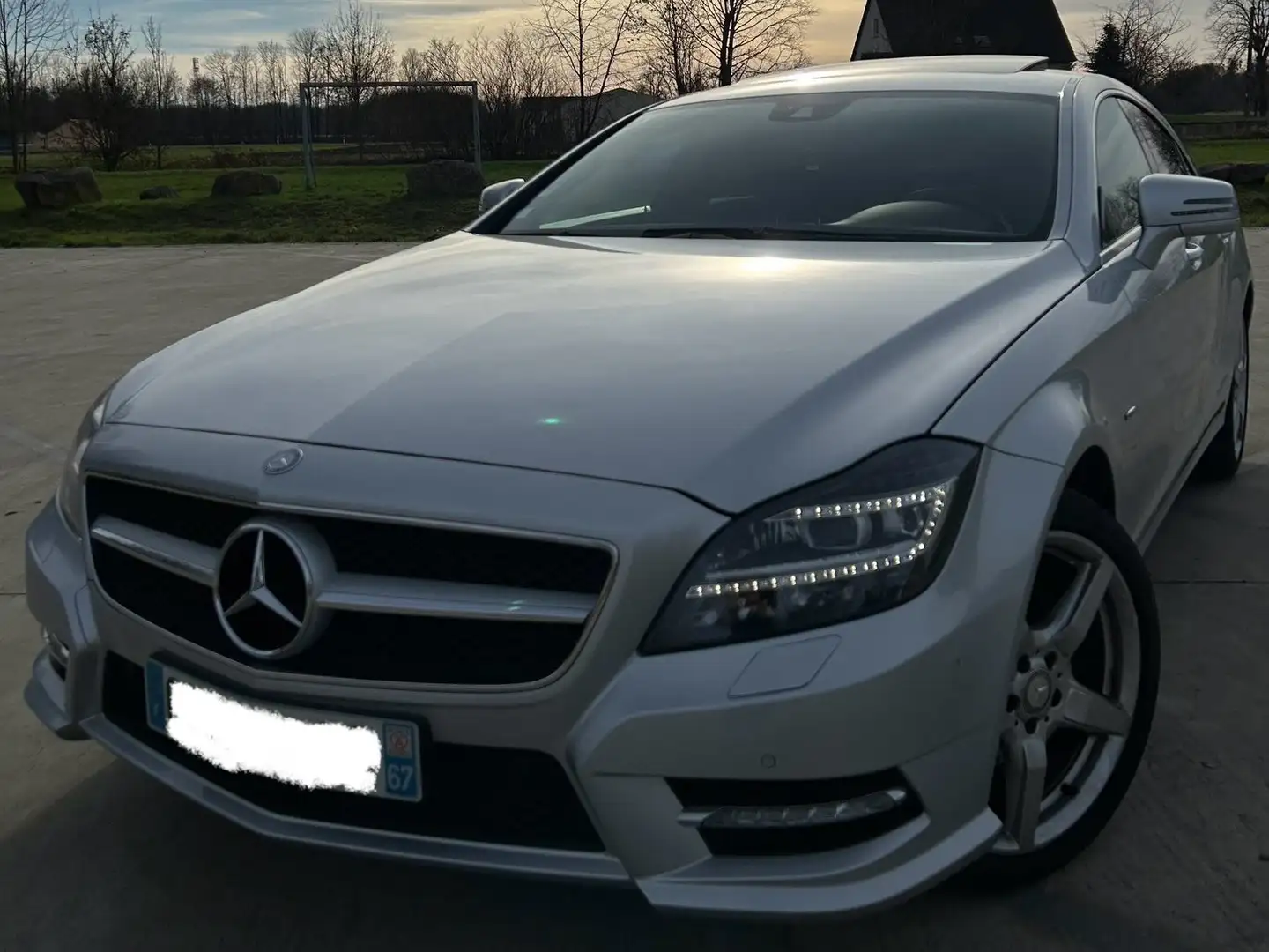 Mercedes-Benz CLS 350 Classe CLS 350 BlueEfficiency A Gris - 1