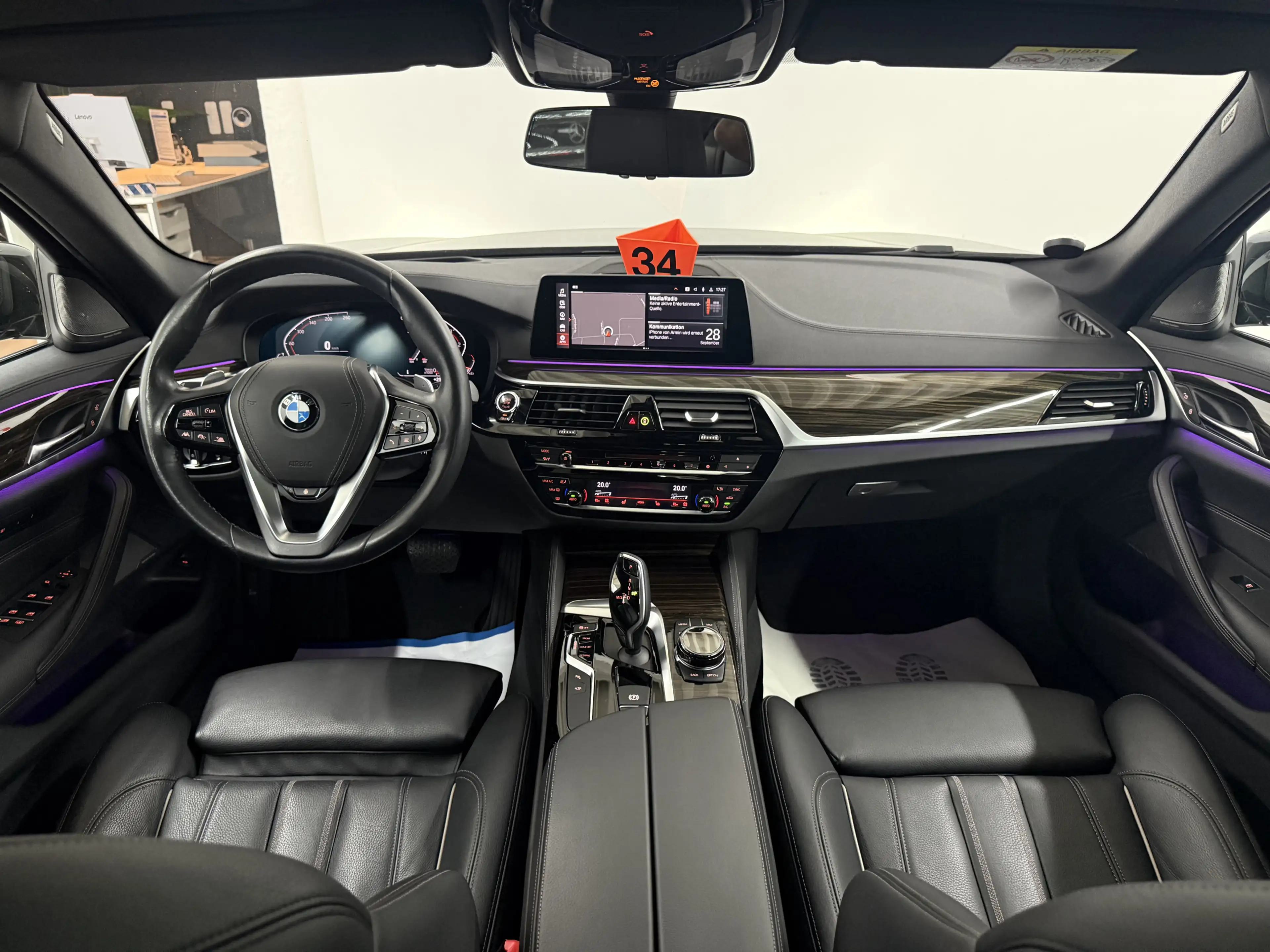 BMW 530 d H&K HUD 360° Memory S-Dach Softclose ACC — photo 5