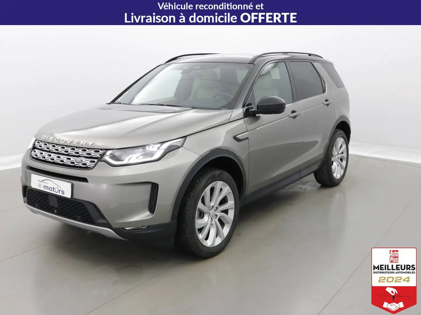 Land Rover Discovery Sport D200 MHEV AWD BVA SE +Cuir +GPS Blanc - 1