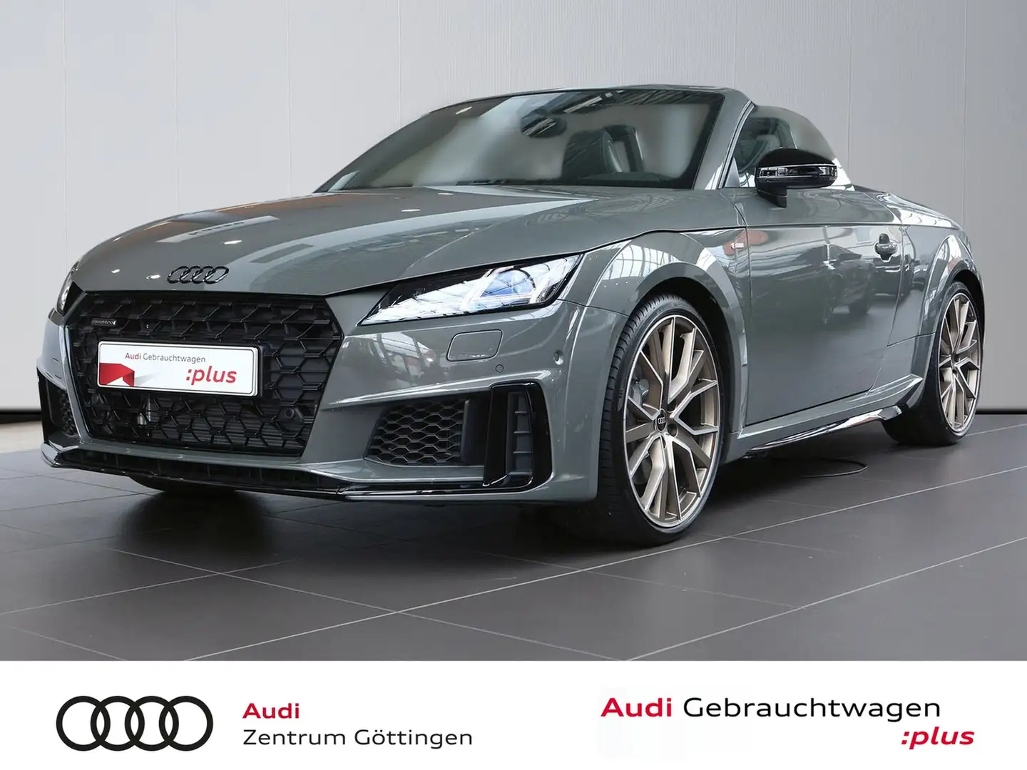 Audi TT Roadster 45 TFSI qu.S tr. +MATRIX+OPTIK SWpl. Šedá - 1