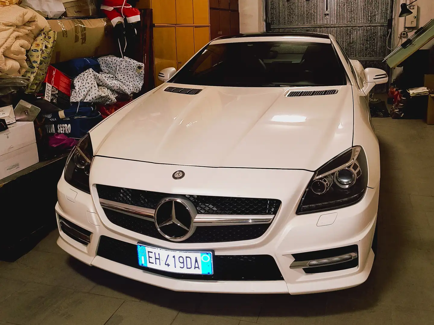 Mercedes-Benz SLK 250 SLK Roadster - R172 (cgi be) Premium auto Blanc - 1