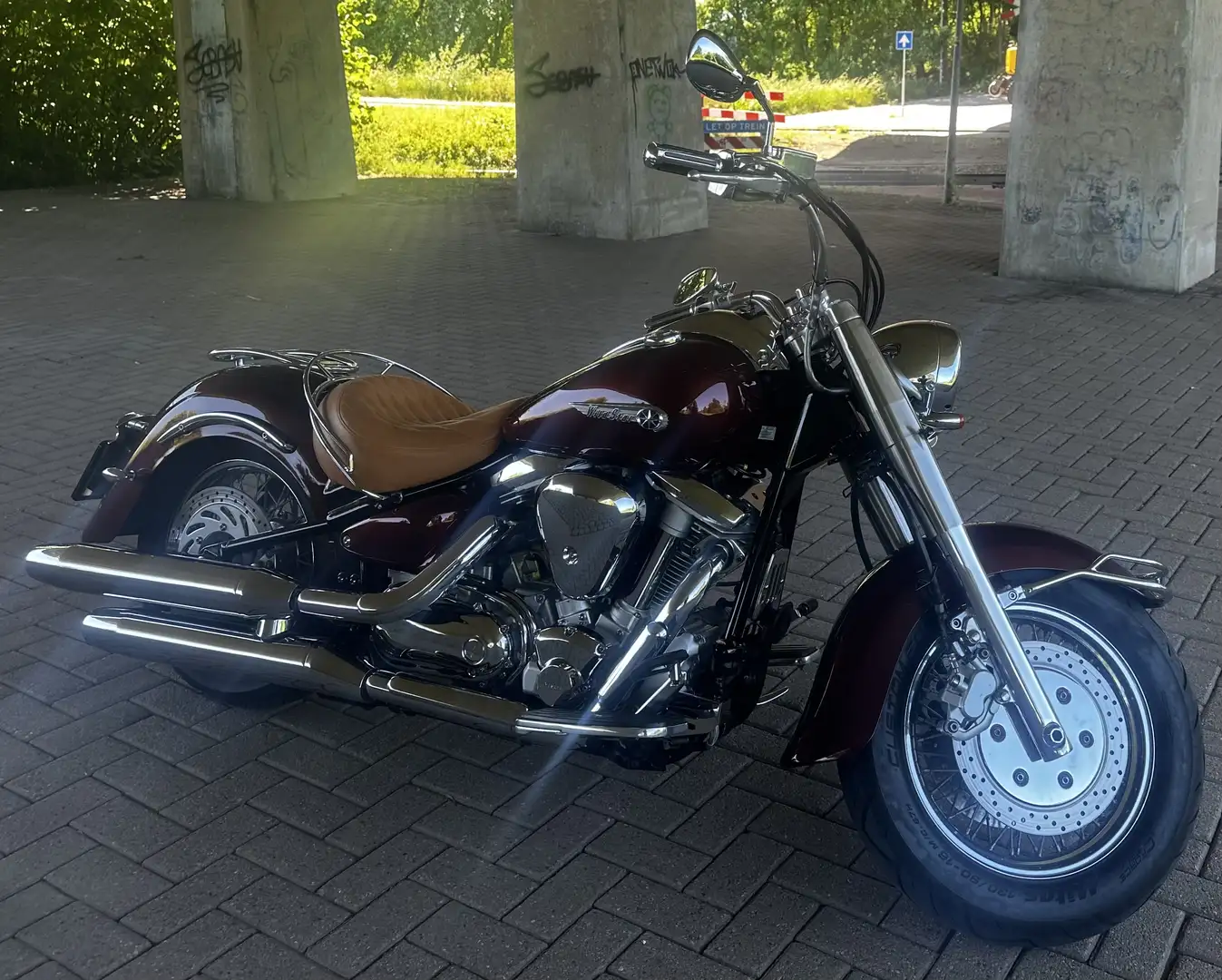 Yamaha XV 1600 wildstar xv 1600 Bruin - 1