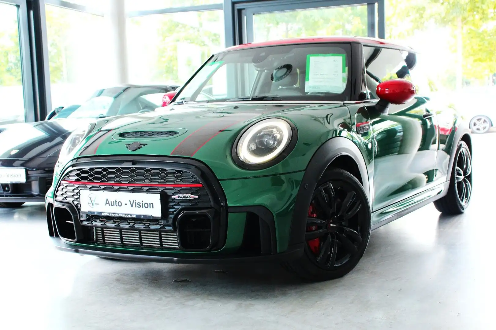 MINI John Cooper Works Trim (F56) *A-LED*HUD*KAM*H&K Grün - 1