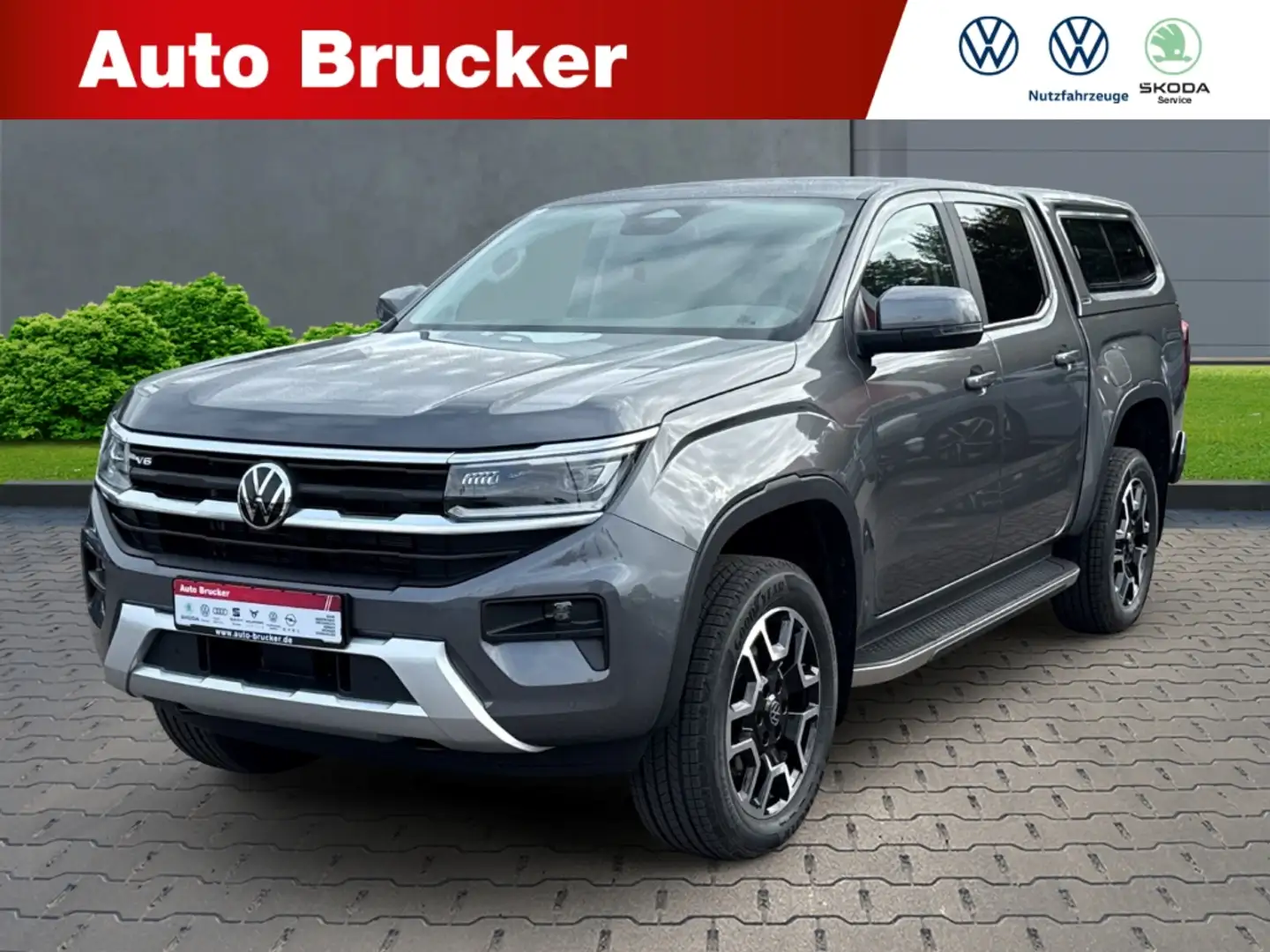 Volkswagen Amarok 3.0 TDI Style 4Motion Anhängerkupplung Standheizun Gris - 1