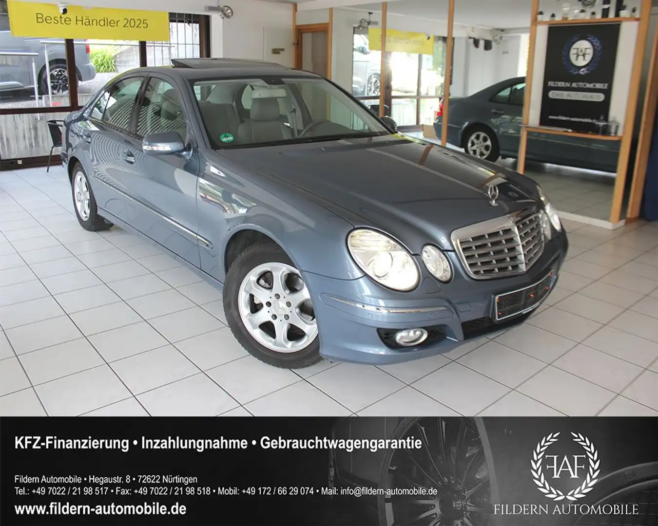 Mercedes-Benz E 280 7G-Tr. Elegance*BI-XENON*NAVI*SHD*SITZKLIMA*Standh Silber - 1