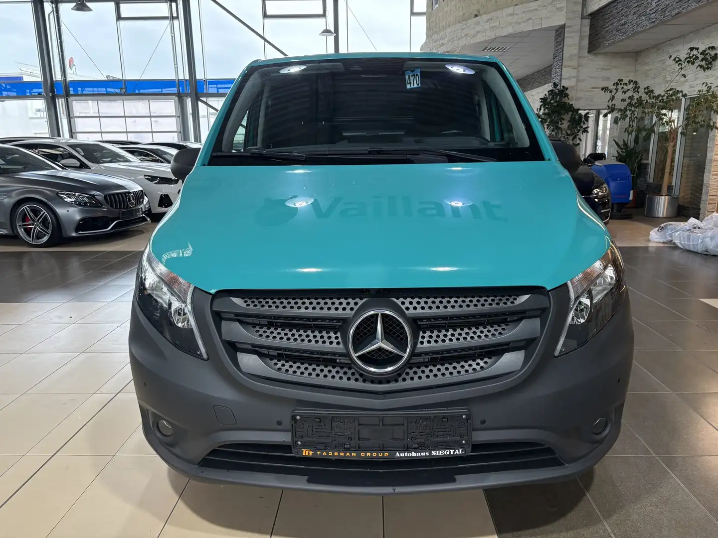 Mercedes-Benz Vito 114 CDI PRO RWD lang Navi R.Cam PDC SHZ DAB Grün - 2