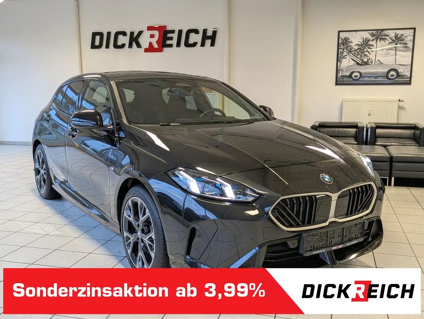 BMW 120 d M-Sport Panorama Driving Assistan-Plus AHK Schwarz - 1