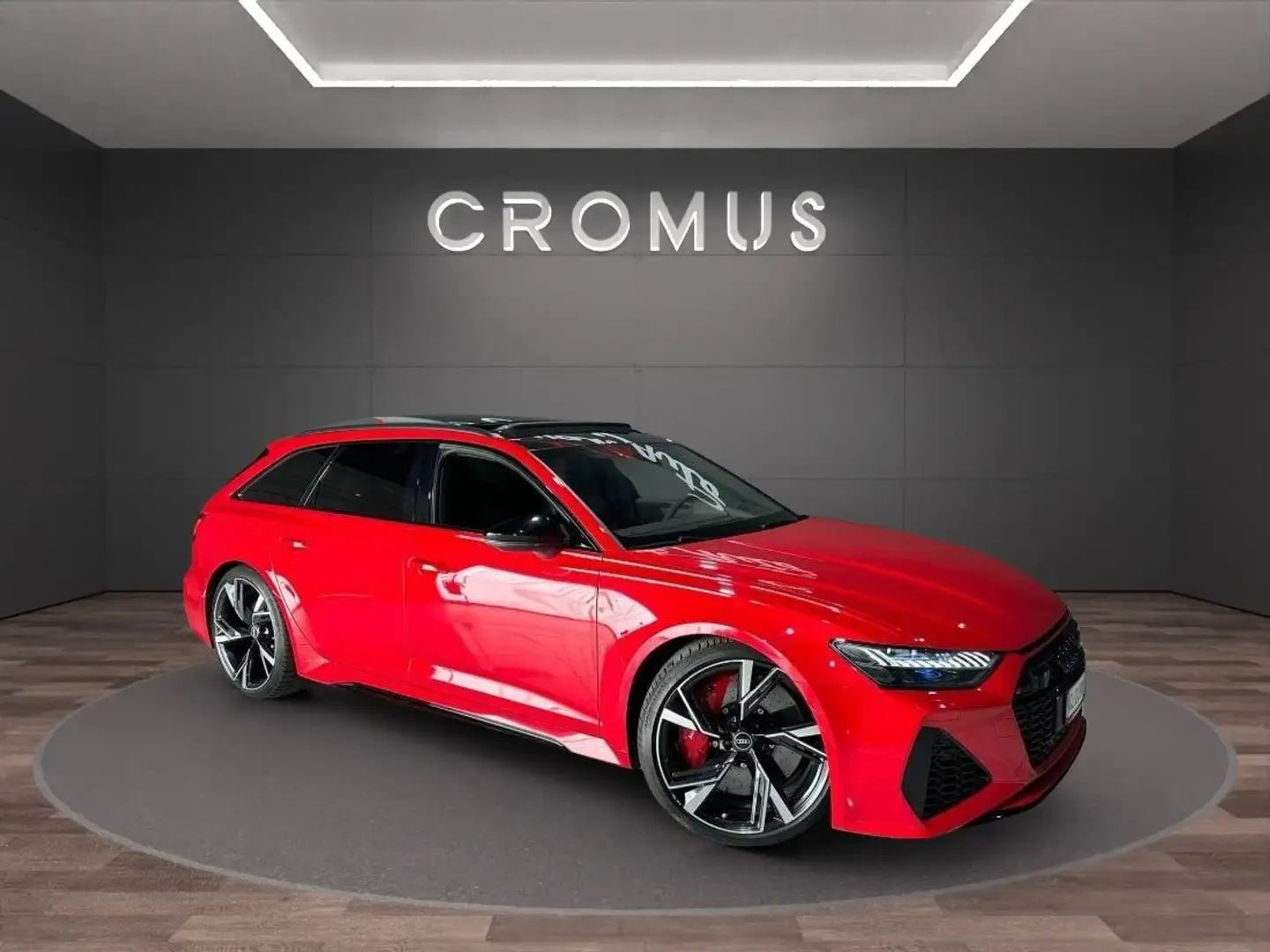 Audi RS6 A6 AVANT 4.0 mhev quattro tiptronic CARBO CERAMICA Rosso - 2