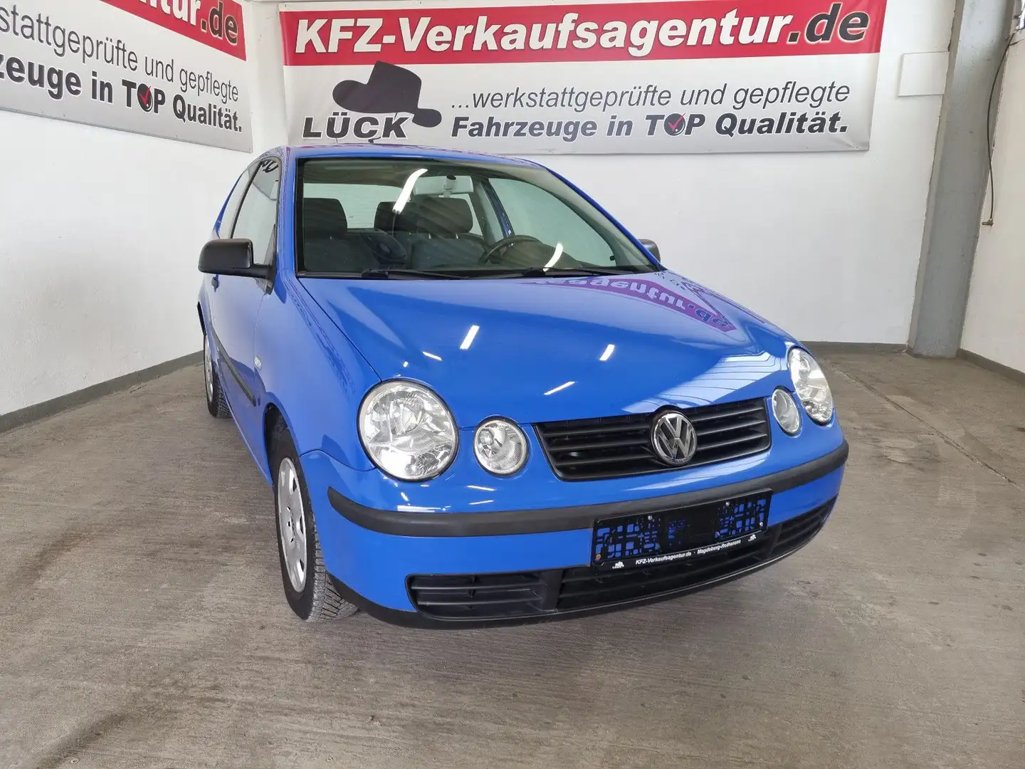 Volkswagen Polo IV, Scheckheft lückenlos, TÜV/AU Neu Albastru - 1