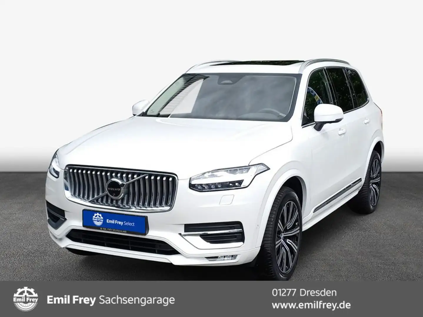 Volvo XC90 XC90 B5 D AWD Plus Bright Stdhzg*Pano*7-Sitzer Weiß - 1
