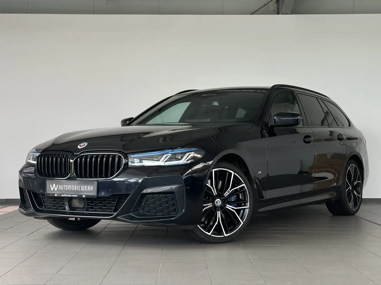 BMW 540 d xDrive M PANO|LASER|AHK|LUFT|H&K|HUD|MASS|ACC Noir - 1