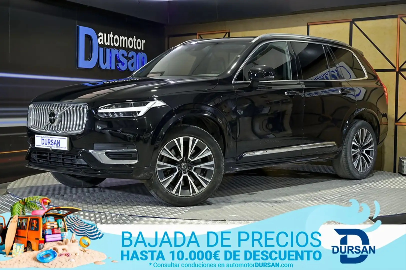Volvo XC90 2.0 T8 AWD Recharge Inscription Exp Auto Schwarz - 1