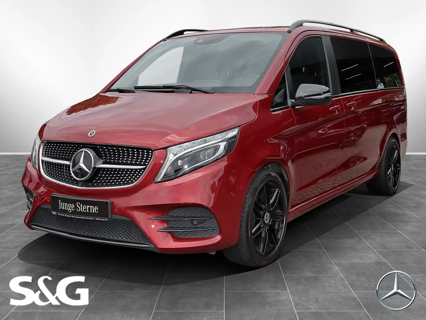 Mercedes-Benz V 300 d AVANTGARDE ED. Lang AMG DISTRO Stndhzg Red - 1