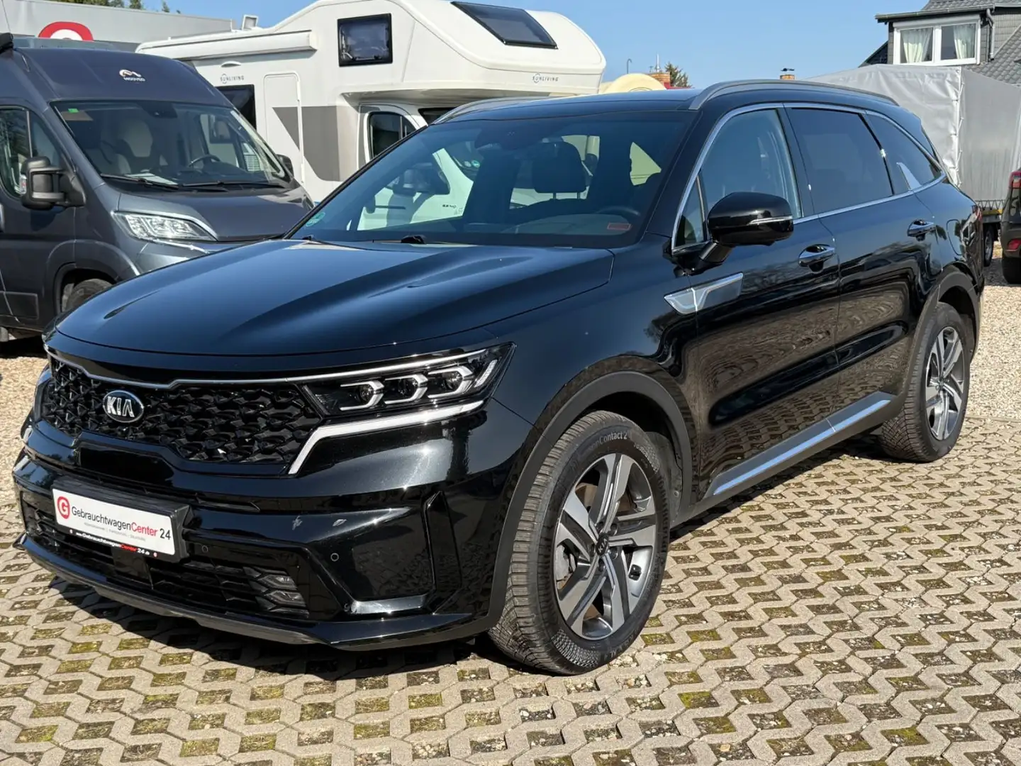 Kia Sorento Platinum 4WD, Pano, Leder, Navi, Schwarz - 1