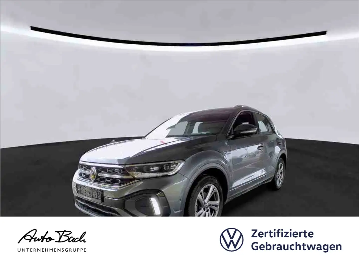 Volkswagen T-Roc 1.5TSI R-Line DSG Navi LED ACC CarPlay AHK Grau - 1