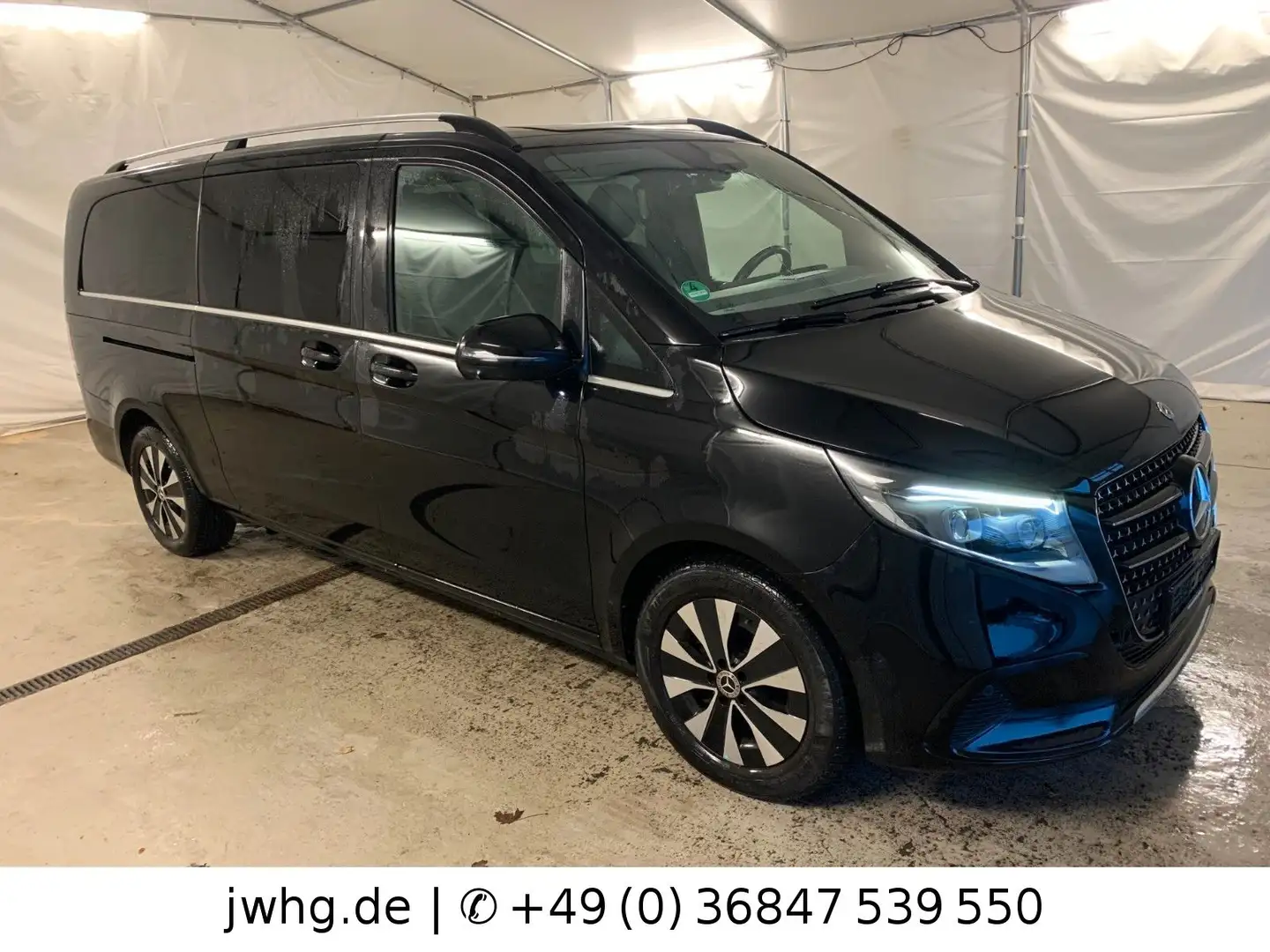 Mercedes-Benz V 300 V300 newMod AVANTGARDE extralang Widescreen|360° Fekete - 2