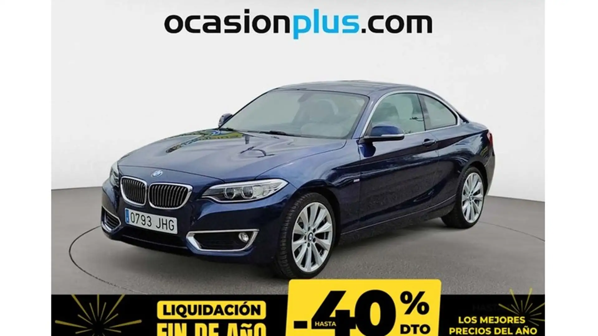 BMW 220 220dA Coupé 190 Azul - 1