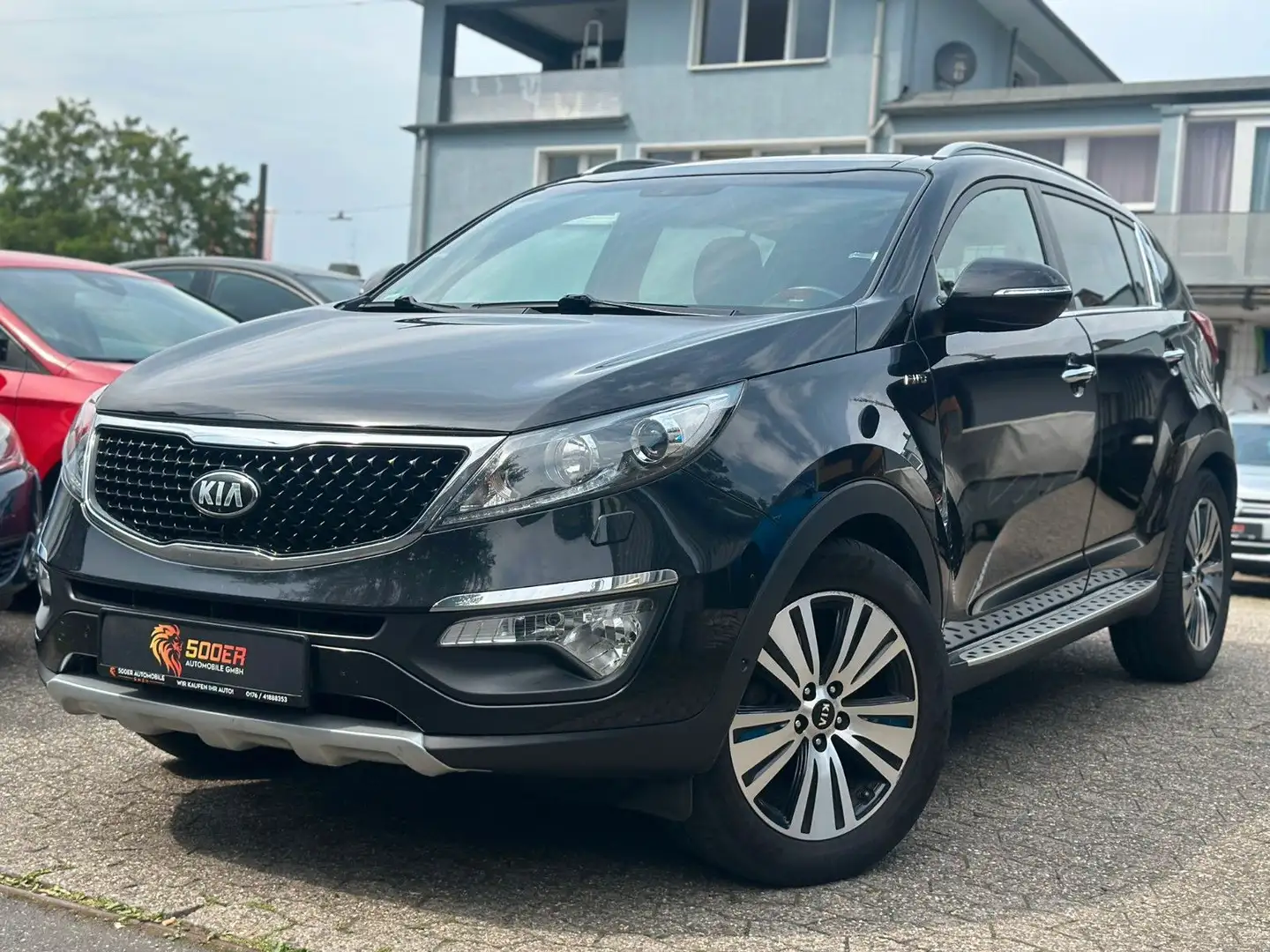 Kia Sportage Platinum Edition 4WD*ATk*1.HAND*155TKM* Schwarz - 1