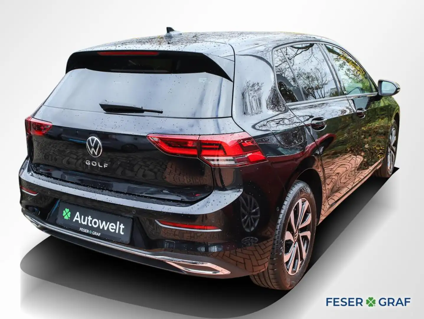 Volkswagen Golf 8 2.0 TDI Active ACC AHK Navi RüKa Sitzh. Negru - 2