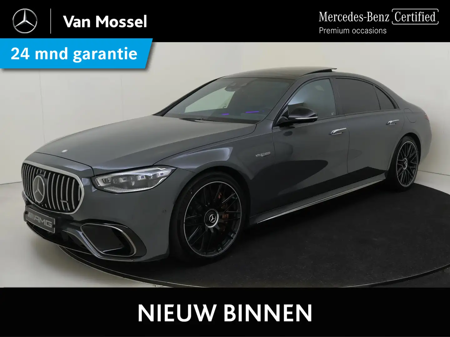 Mercedes-Benz S 63 AMG S E Performance Grijs - 1