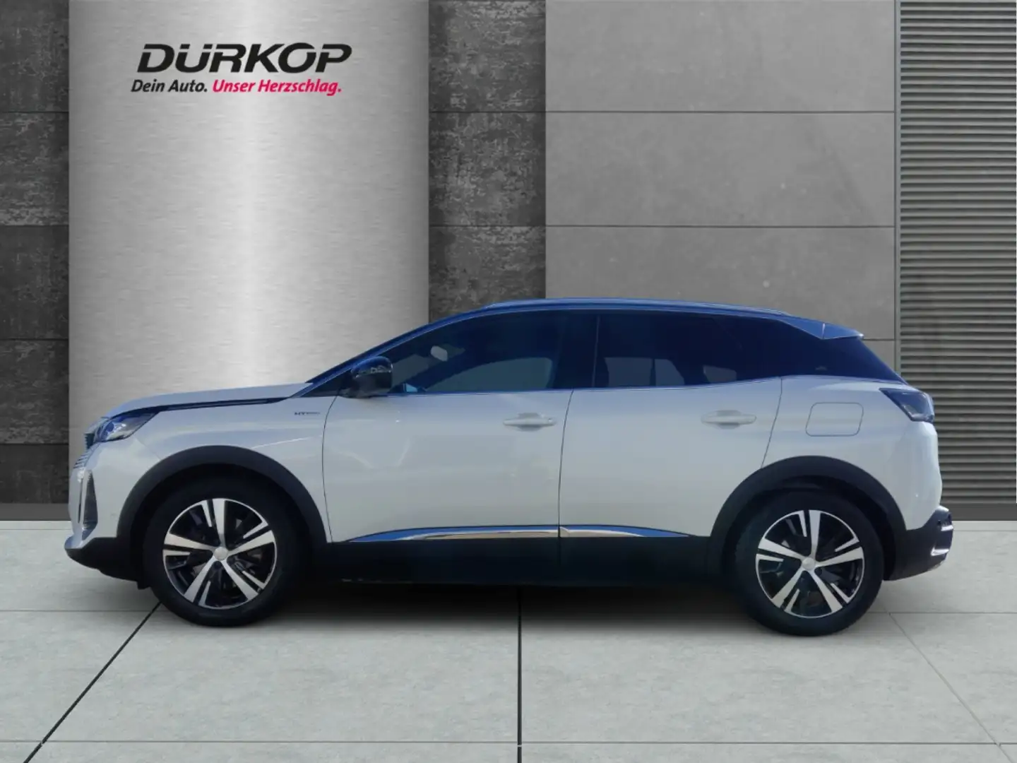 Peugeot 3008 GT Hybrid 225 ,Navi,PDC,LED,Bluetooth,USB,Parklenk Blanc - 2