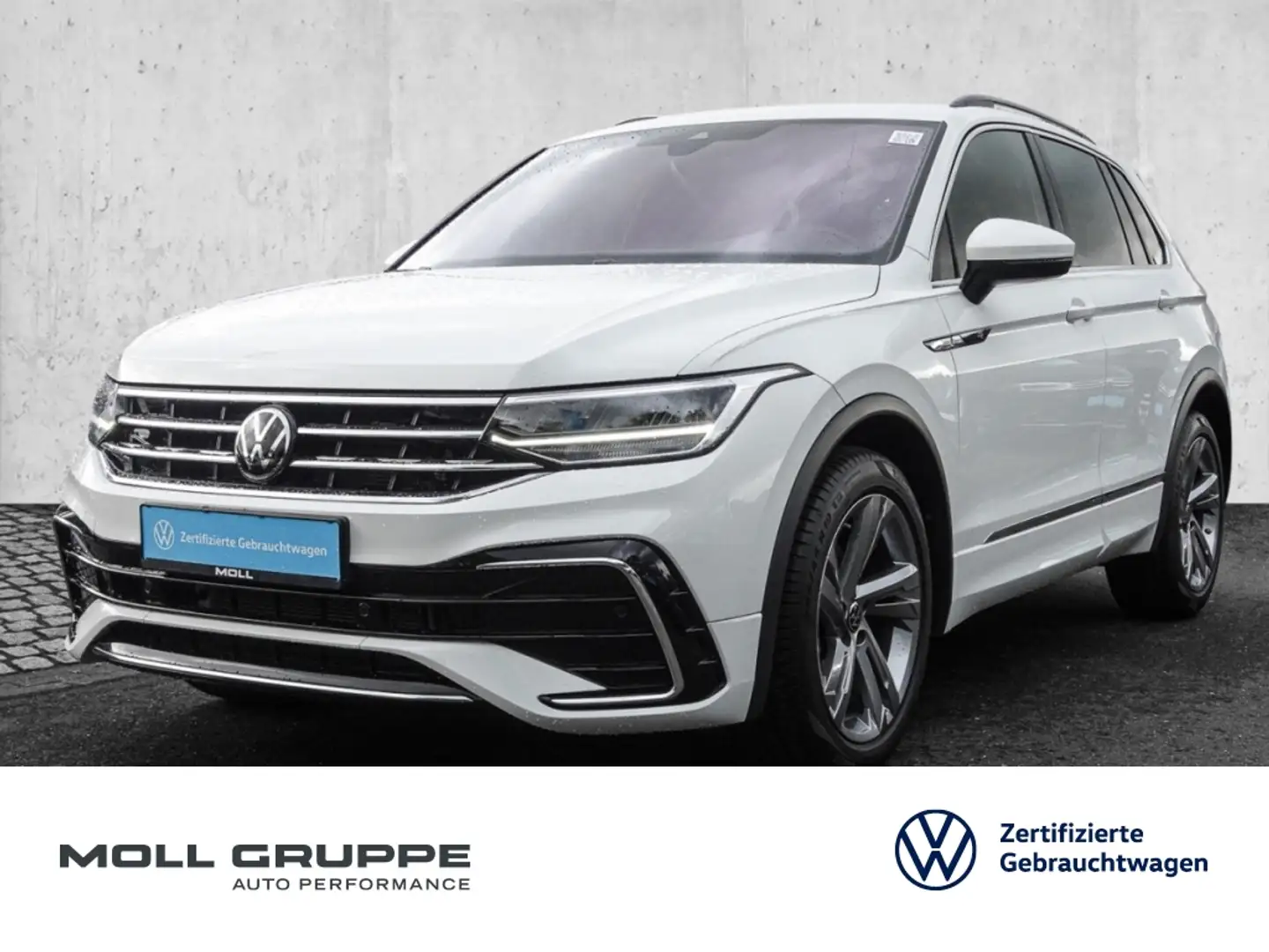 Volkswagen Tiguan 2.0 TDI DSG R-Line NAVI PANO ACC EL.HECK Weiß - 1