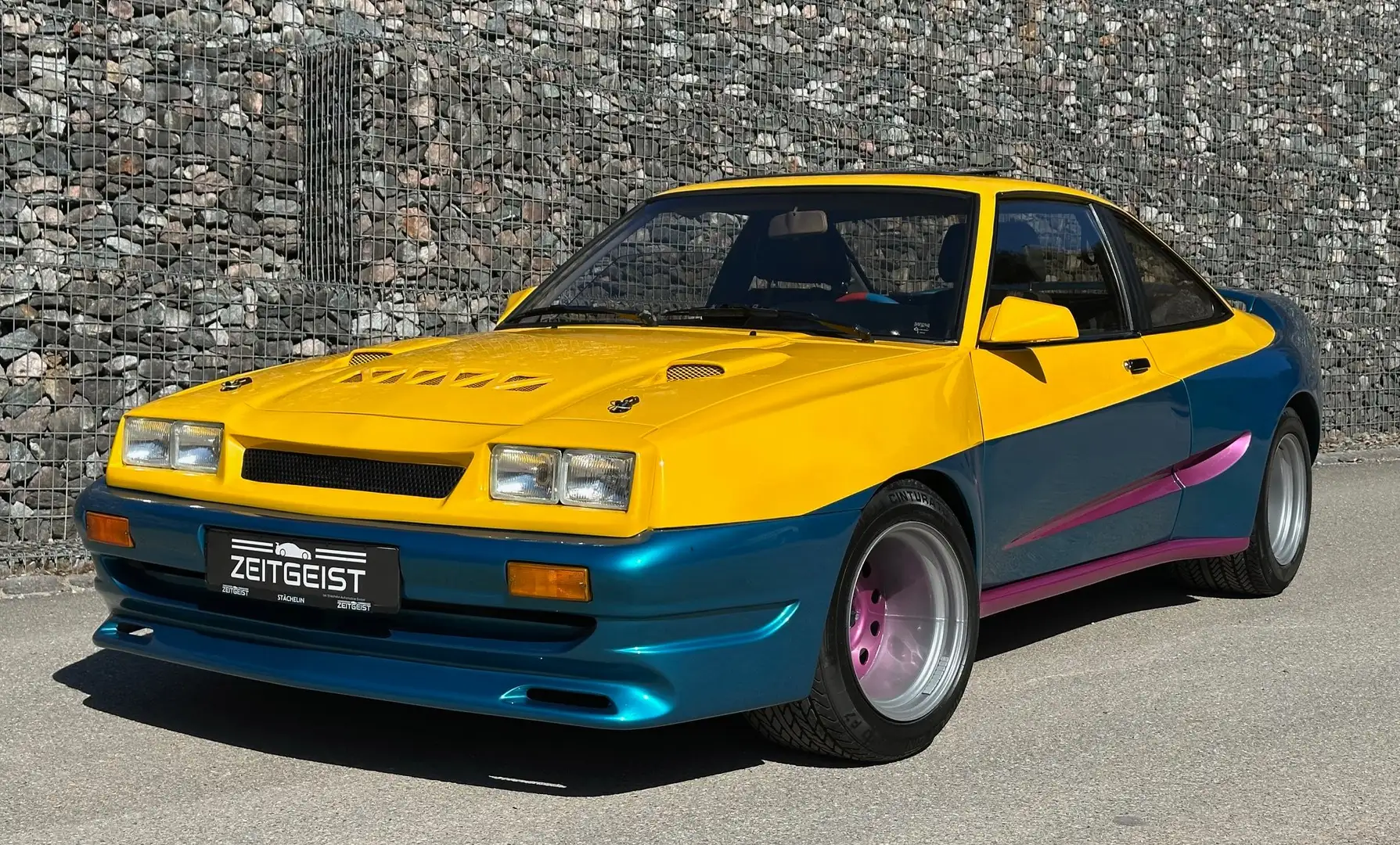 Opel Manta MANTA B MATTIG BREITBAU,2.0 TURBO C20LET,H-ZULASS Gelb - 1