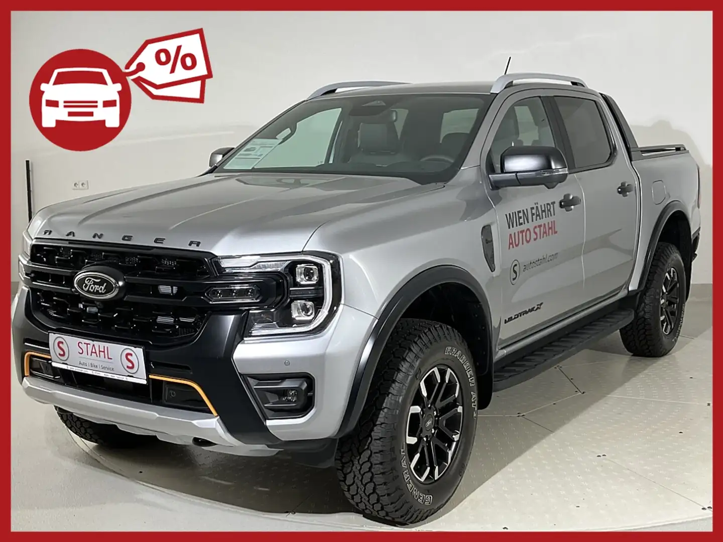 Ford Ranger Ranger Doppelkabine Wildtrak X 3 Sitzer| FORD S... Silber - 1