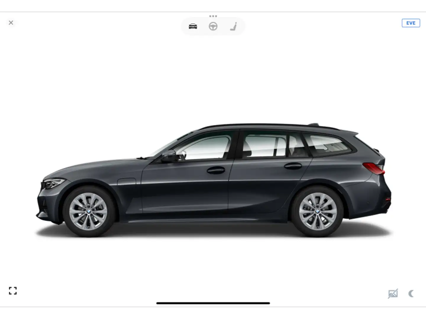 BMW 330 e Touring Gris - 2