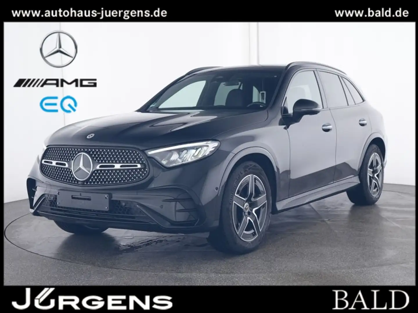 Mercedes-Benz GLC 300 4M AMG-Sport/LED/Cam/Pano/AHK/Stdhz/19' Schwarz - 2