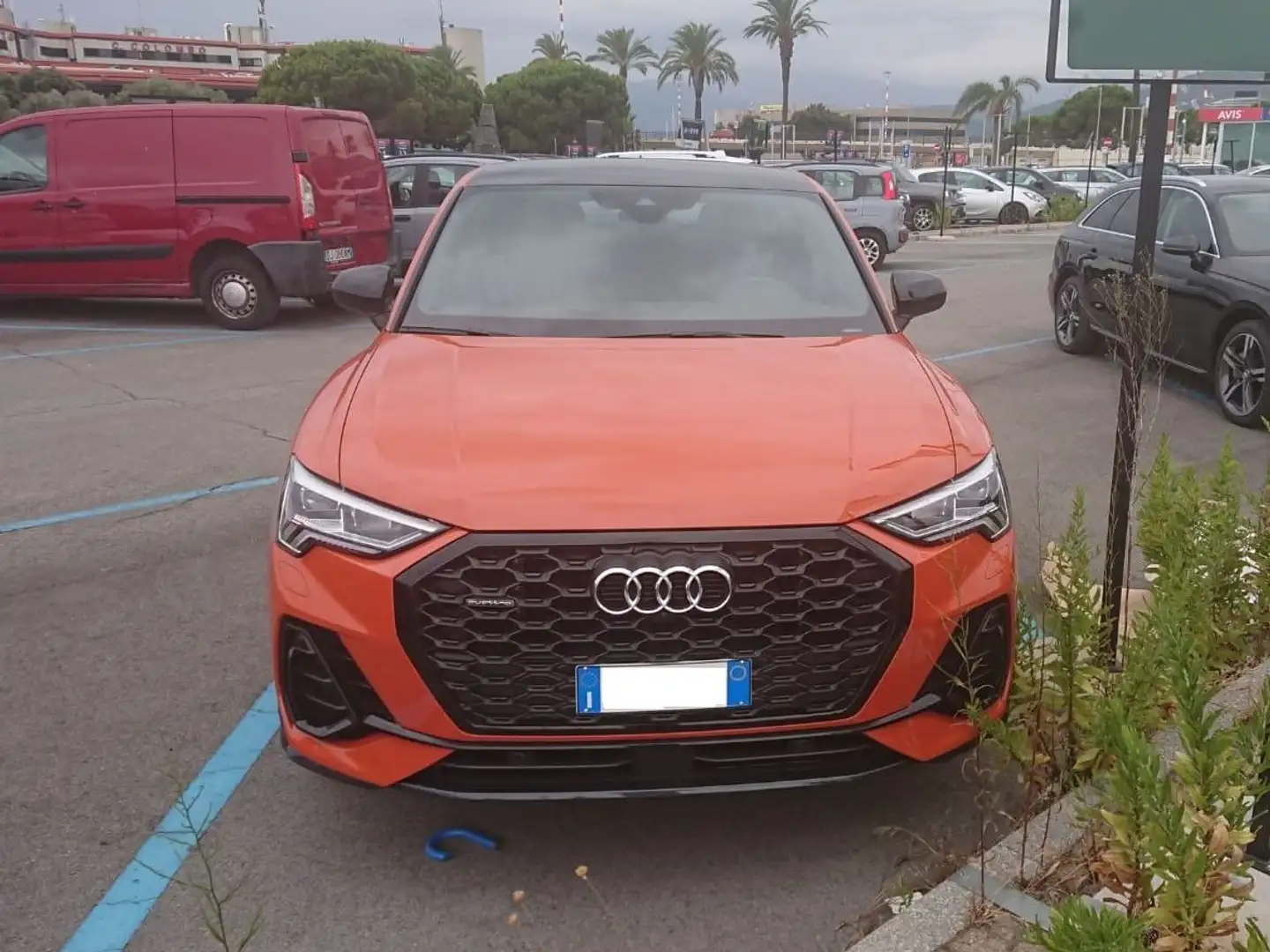 Audi Q3 Q3 Sportback 35 2.0 tdi Edition quattro Arancione - 1