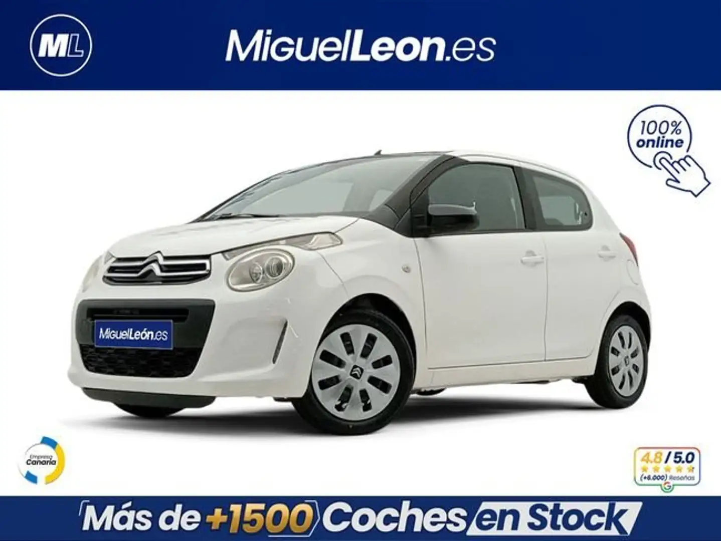 Citroen C1 1.2 PureTech Feel Blanco - 1