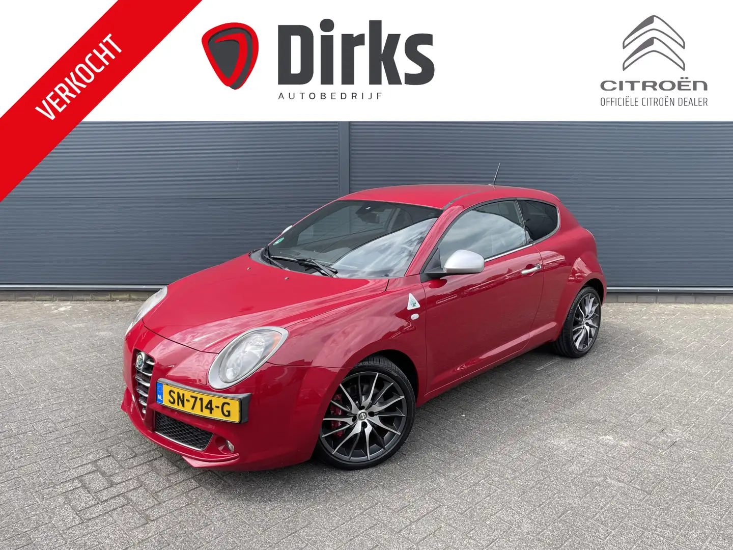Alfa Romeo MiTo 170pk Quadrifoglio Verde (Navigatie - Automatische Rood - 1