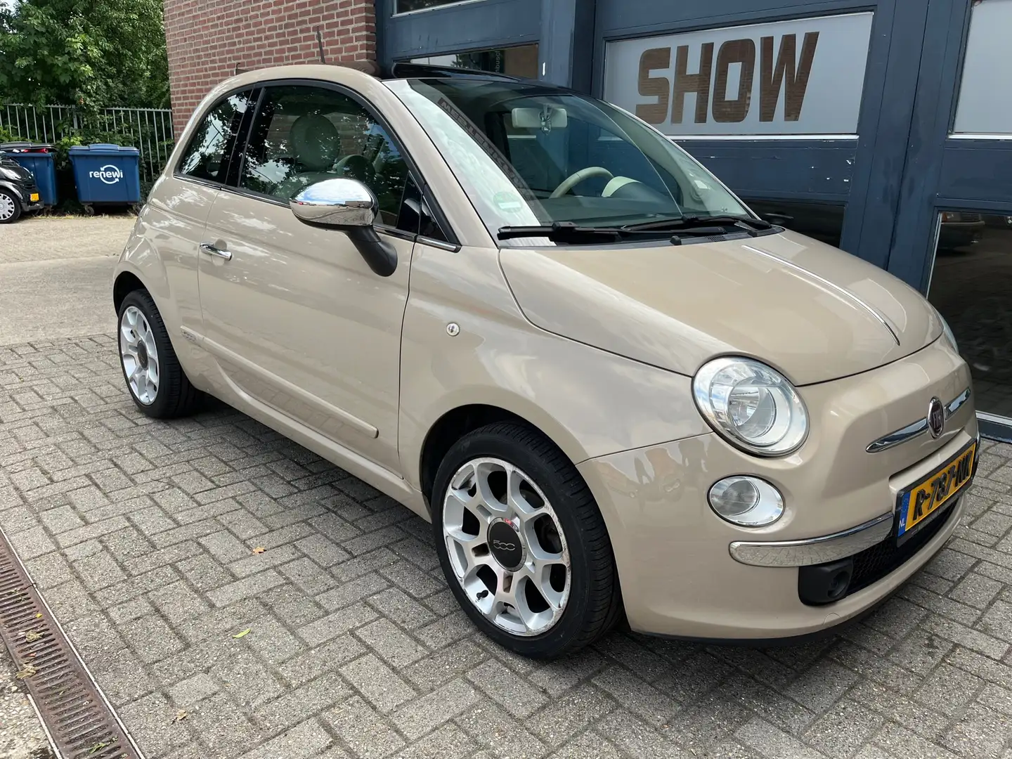 Fiat 500 1.2 Lounge *CAPPUCCINO* Marrón - 2