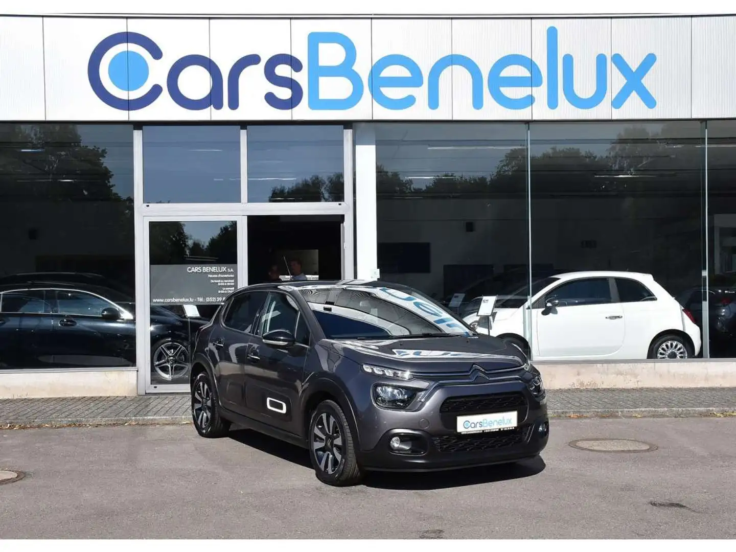 Citroen C3 1.2 PureTech Max 110 GPS LANE CAM KEYLESS 1MAIN Grigio - 1