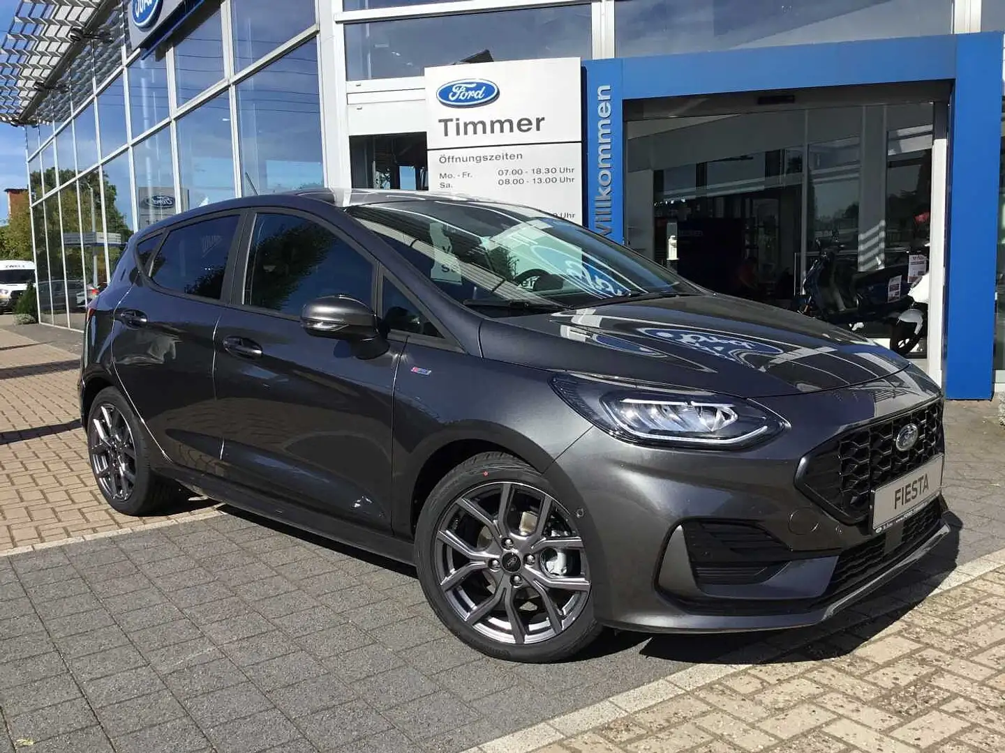 Ford Fiesta 1.0 EcoBoost ST-Line Grau - 1