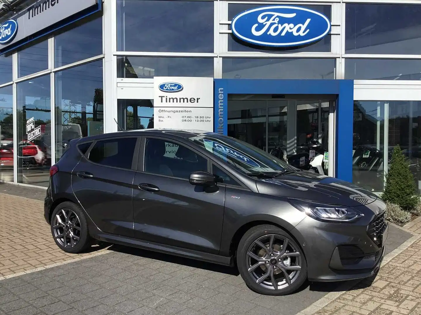 Ford Fiesta 1.0 EcoBoost ST-Line Grau - 2